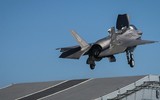 Anh nhờ Mỹ trục vớt sớm tiêm kích tàng hình F-35B lao xuống biển