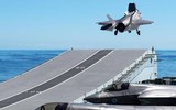 Anh nhờ Mỹ trục vớt sớm tiêm kích tàng hình F-35B lao xuống biển