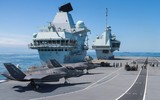 Anh nhờ Mỹ trục vớt sớm tiêm kích tàng hình F-35B lao xuống biển