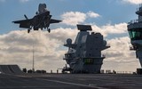 Anh nhờ Mỹ trục vớt sớm tiêm kích tàng hình F-35B lao xuống biển