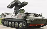 Tên lửa phòng không Strela-10 được ly khai thiết lập 'hàng rào lửa' trước UAV Ukraine