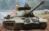 Phe ly khai phục hồi siêu tăng hạng nặng IS-3 Liên Xô, chưa kịp thị uy đã bị Ukraine bắt sống