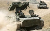 Tên lửa phòng không Strela-10 được ly khai thiết lập 'hàng rào lửa' trước UAV Ukraine