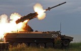 Tên lửa phòng không Strela-10 được ly khai thiết lập 'hàng rào lửa' trước UAV Ukraine