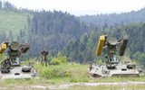 Tên lửa phòng không Strela-10 được ly khai thiết lập 'hàng rào lửa' trước UAV Ukraine