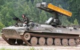Tên lửa phòng không Strela-10 được ly khai thiết lập 'hàng rào lửa' trước UAV Ukraine