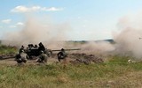 Pháo chống tăng MT-12 huyền thoại Liên Xô được Ukraine dùng để hủy diệt ly khai