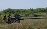 Pháo chống tăng MT-12 huyền thoại Liên Xô được Ukraine dùng để hủy diệt ly khai