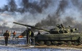 Binh đoàn xe tăng T-64 Ukraine âm thầm áp sát, miền Đông đột ngột căng thẳng