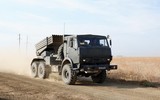 Pháo phản lực cực mạnh của Nga xuất hiện trong tay phe ly khai Ukraine?