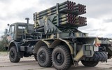 Pháo phản lực cực mạnh của Nga xuất hiện trong tay phe ly khai Ukraine?