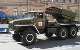 Pháo phản lực cực mạnh của Nga xuất hiện trong tay phe ly khai Ukraine?