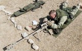Sức xuyên phá khủng khiếp của súng bắn tỉa ASVK được lính Nga tập trận sát Ukraine