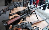 Sức xuyên phá khủng khiếp của súng bắn tỉa ASVK được lính Nga tập trận sát Ukraine