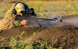 Sức xuyên phá khủng khiếp của súng bắn tỉa ASVK được lính Nga tập trận sát Ukraine