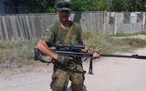 Sức xuyên phá khủng khiếp của súng bắn tỉa ASVK được lính Nga tập trận sát Ukraine