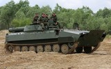 'Rồng lửa đa đầu' UR-77 Nga đã tiến sát biên giới Ukraine