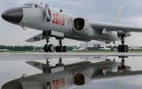 Oanh tạc cơ H-6 Trung Quốc diễn tập ban đêm thị uy sức mạnh 