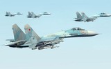 Chiến đấu cơ Su-27 Nga bám sát tiêm kích Pháp trên biển Đen