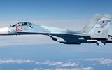 Chiến đấu cơ Su-27 Nga bám sát tiêm kích Pháp trên biển Đen