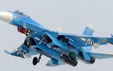 Chiến đấu cơ Su-27 Nga bám sát tiêm kích Pháp trên biển Đen