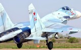 Chiến đấu cơ Su-27 Nga bám sát tiêm kích Pháp trên biển Đen