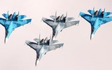 Chiến đấu cơ Su-27 Nga bám sát tiêm kích Pháp trên biển Đen