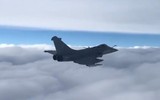 Chiến đấu cơ Su-27 Nga bám sát tiêm kích Pháp trên biển Đen