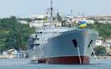 Chiến hạm Ukraine áp sát bán đảo Crimea khiến hải quân Nga báo động