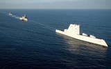 Siêu tàu khu trục Zumwalt tàng hình trị giá 9 tỷ USD vừa biên chế đã hoen rỉ