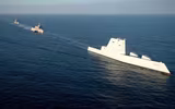 Siêu tàu khu trục Zumwalt tàng hình trị giá 9 tỷ USD vừa biên chế đã hoen rỉ