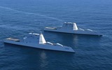Siêu tàu khu trục Zumwalt tàng hình trị giá 9 tỷ USD vừa biên chế đã hoen rỉ