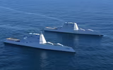 Siêu tàu khu trục Zumwalt tàng hình trị giá 9 tỷ USD vừa biên chế đã hoen rỉ
