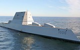 Siêu tàu khu trục Zumwalt tàng hình trị giá 9 tỷ USD vừa biên chế đã hoen rỉ
