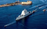 Siêu tàu khu trục Zumwalt tàng hình trị giá 9 tỷ USD vừa biên chế đã hoen rỉ