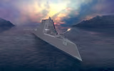 Siêu tàu khu trục Zumwalt tàng hình trị giá 9 tỷ USD vừa biên chế đã hoen rỉ