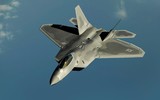 Mỹ mất 4 năm mới sửa xong tiêm kích F-22 Raptor mài bụng xuống đường băng