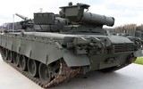 Xe tăng T-80BV Ukraine áp sát biên giới Nga ở khoảng cách chỉ 2km