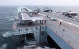 Tàu sân bay JS Izumo Nhật Bản bám sát hàng không mẫu hạm Liêu Ninh Trung Quốc