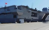 Tàu sân bay JS Izumo Nhật Bản bám sát hàng không mẫu hạm Liêu Ninh Trung Quốc