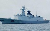 Tàu sân bay JS Izumo Nhật Bản bám sát hàng không mẫu hạm Liêu Ninh Trung Quốc