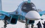 24 tiêm kích bom Su-34 bất ngờ áp sát biên giới Ukraine