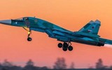 24 tiêm kích bom Su-34 bất ngờ áp sát biên giới Ukraine