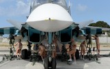 24 tiêm kích bom Su-34 bất ngờ áp sát biên giới Ukraine