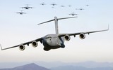 Vận tải cơ khổng lồ C-17 của Anh đem tên lửa chống tăng tới Ukraine