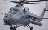 Trực thăng tấn công Mi-24 của Belarus bị rơi khi tuần tra
