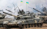 Ukraine đưa pháo phản lực BM-21 Grad đến trước cửa ngõ vào Nga