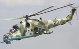 Trực thăng tấn công Mi-24 của Belarus bị rơi khi tuần tra