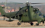Trực thăng tấn công Mi-24 của Belarus bị rơi khi tuần tra