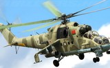 Trực thăng tấn công Mi-24 của Belarus bị rơi khi tuần tra